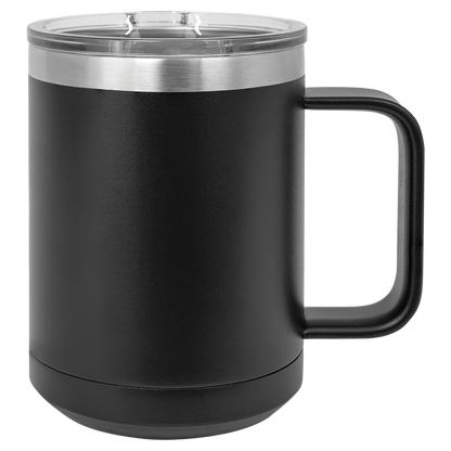 15 oz. Travel Mug with Handle