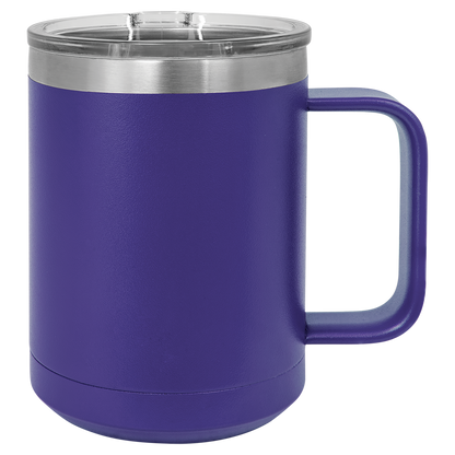 15 oz. Travel Mug with Handle