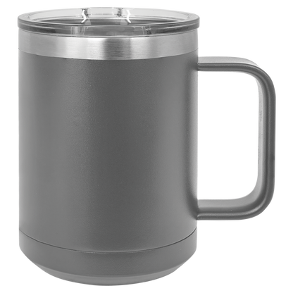 15 oz. Travel Mug with Handle