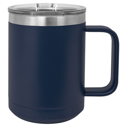 15 oz. Travel Mug with Handle