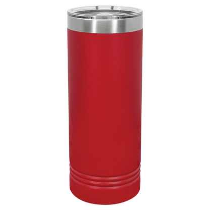 Polar Camel 22 oz. Skinny Tumbler with Slider Lid