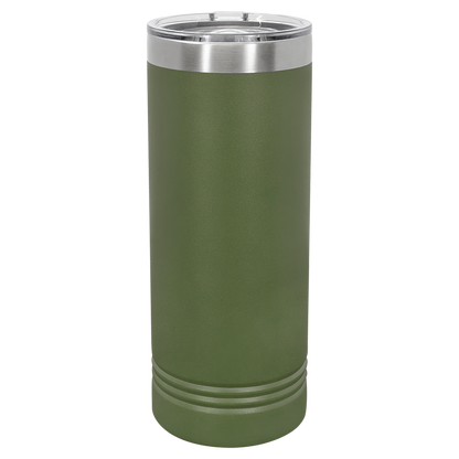 Polar Camel 22 oz. Skinny Tumbler with Slider Lid