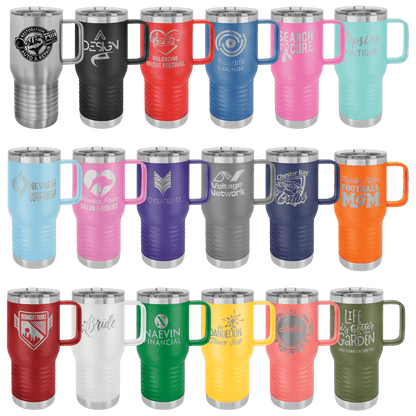 20 oz. Travel Mug with Handle